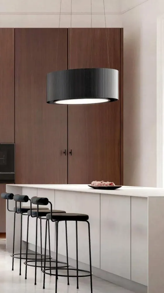 Image ISLAND HOOD MONO LIGHT 80 BLACK CDW8001C
