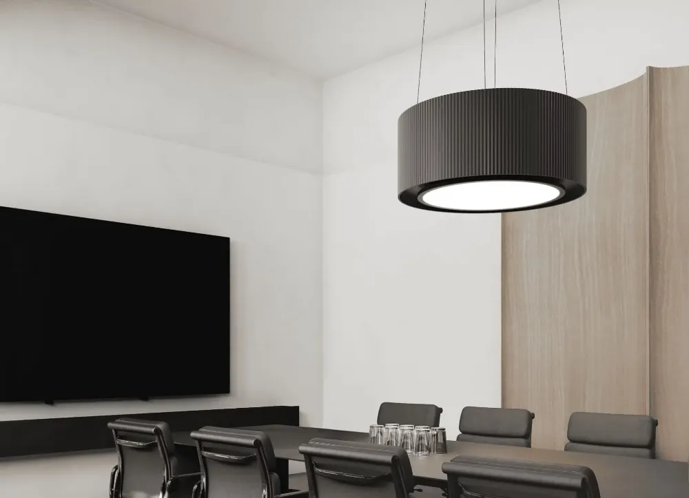 Image ISLAND HOOD MONO LIGHT 80 BLACK CDW8001C