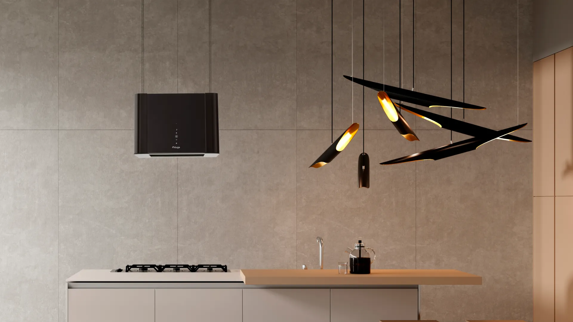 Image Island hood KMI4500BLG