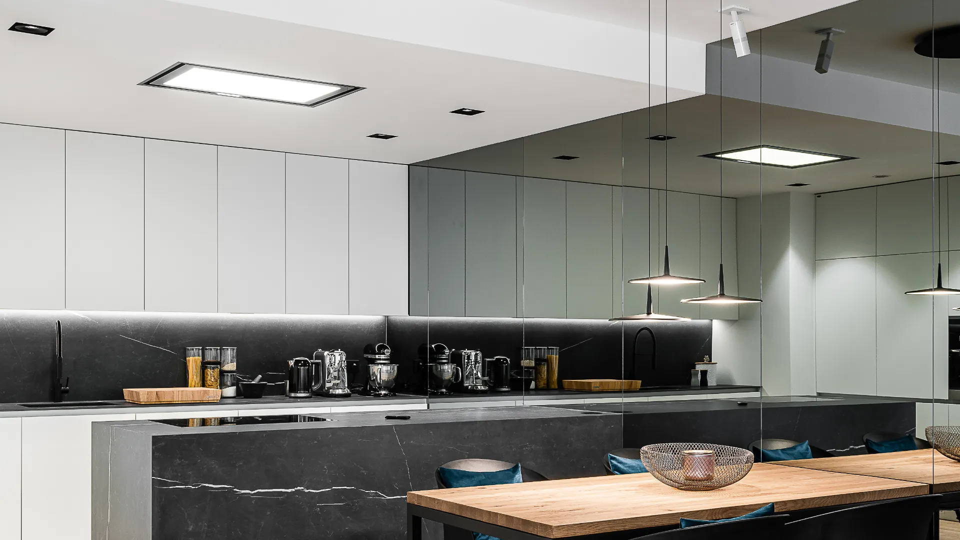 Image Built-in ceiling hood SU Light Inox White (CDS9001IB)