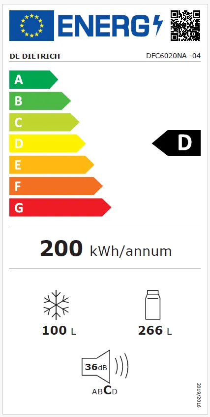 Image REFRIGERATOR DFC6020NA