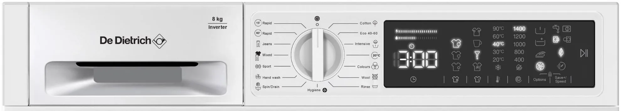Image BUILT-IN WASHING MACHINE DWF484QJE