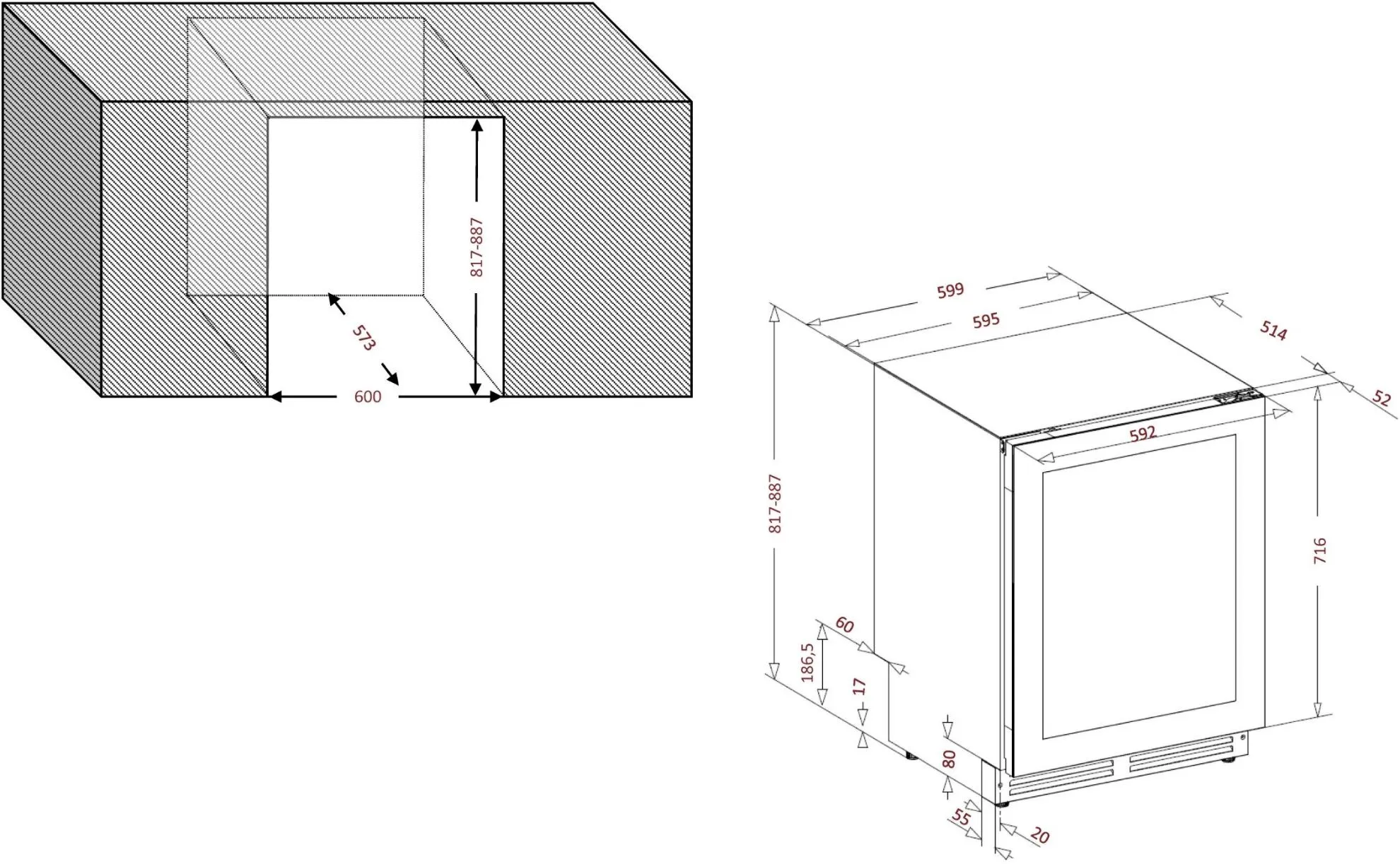 Image WINE CABINET AVI88PLATINUM