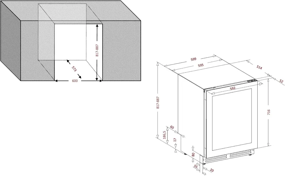 Image WINE CABINET AVI88PLATINUM
