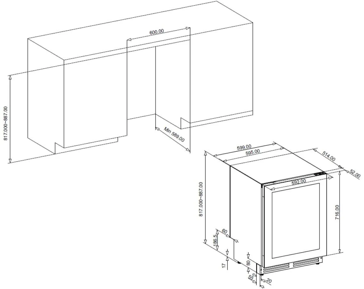 Image WINE CABINET AVU50PANEL