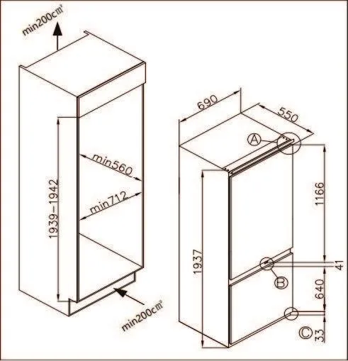 Image REFRIGERATOR DRC9375DN