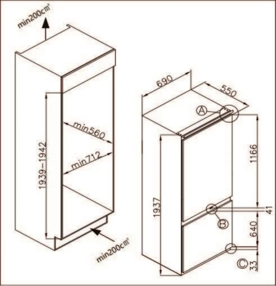 Image REFRIGERATOR DRC9375DN