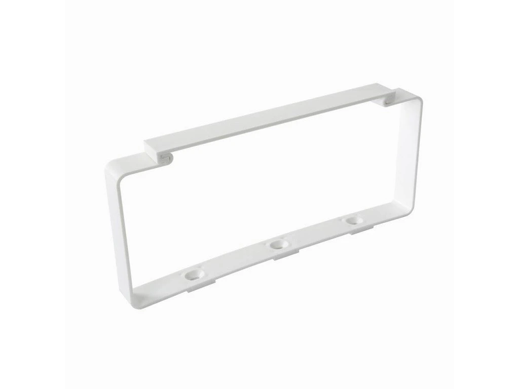 Image Fixing bracket, channel flat 220x90 mm, white