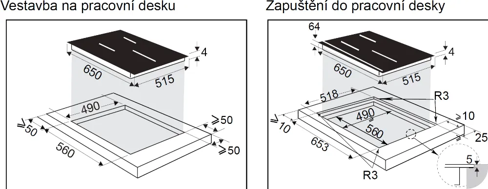 Image INDUCTION HOB DPI5652AB