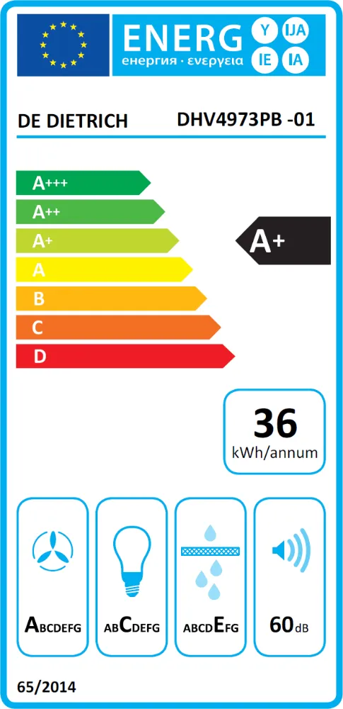 Image CHIMNEY HOOD DHV4973PB