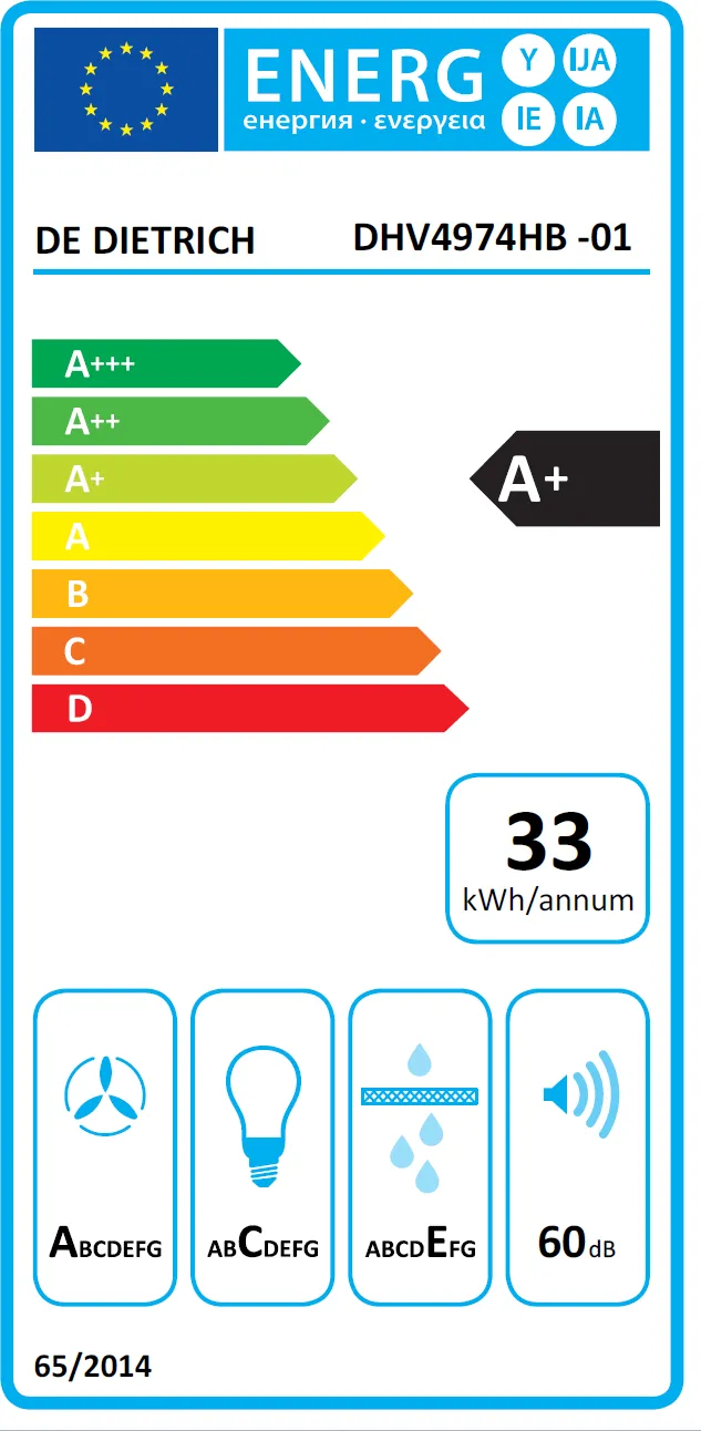 Image CHIMNEY HOOD DHV4974HB