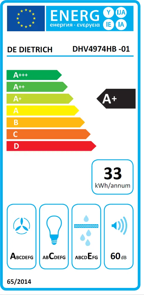 Image CHIMNEY HOOD DHV4974HB