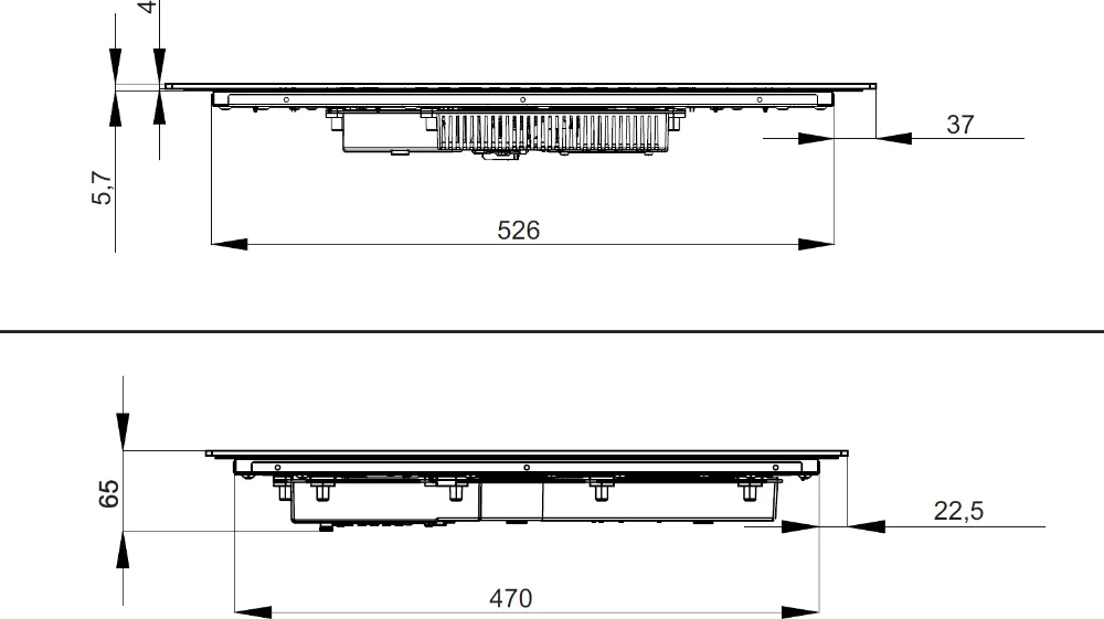 Image INDUCTION HOB KPI6055H