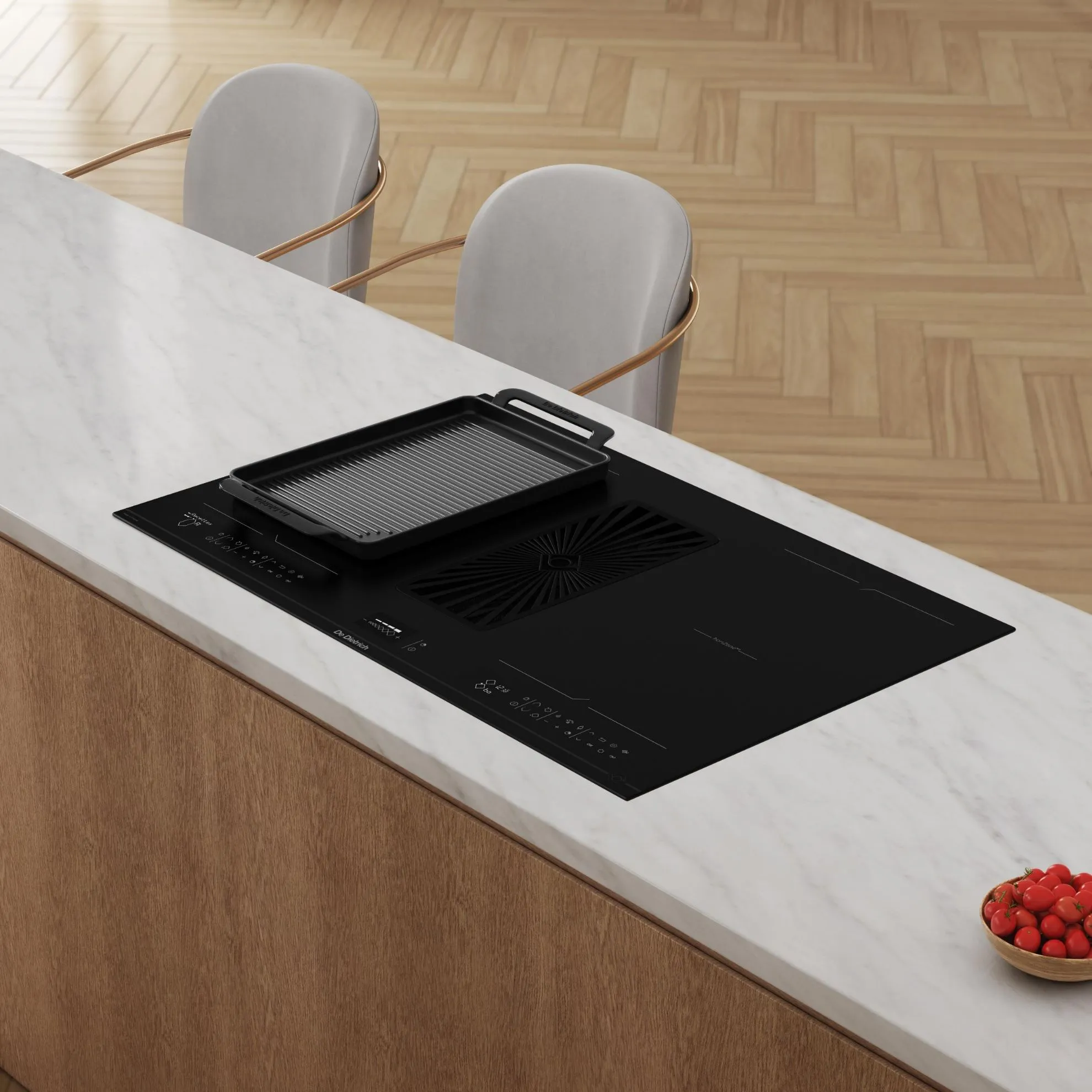 Image INDUCTION HOB DPH4840BT (set with extractor and probe)