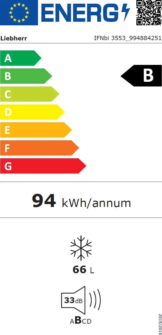 Image BUILT-IN FREEZER IFNbi 3553