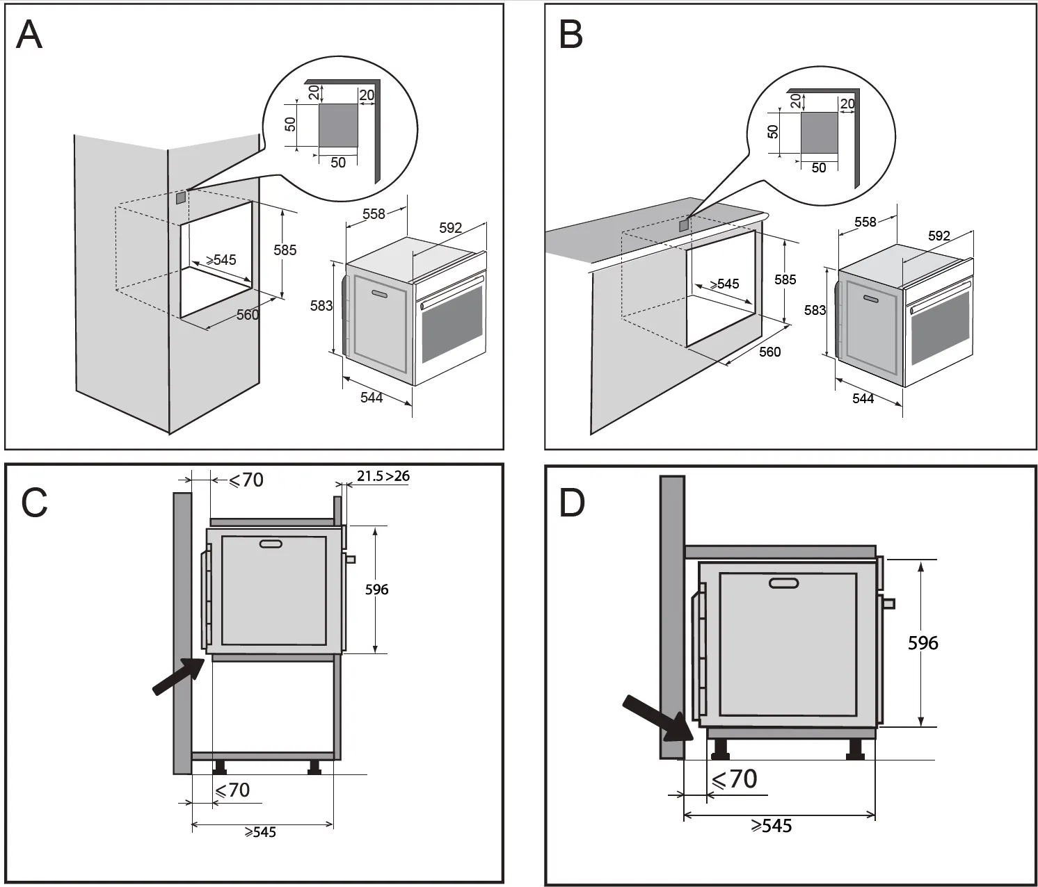 Image OVEN DOP4755MB