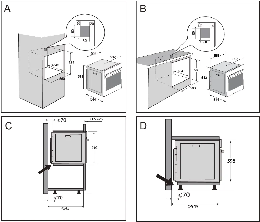 Image OVEN DOP4755MB