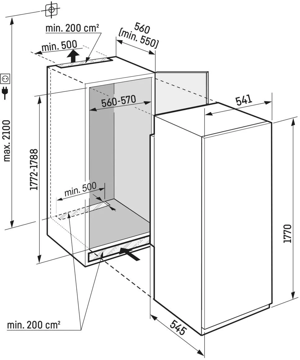 Image BUILT-IN FREEZER SIFNSe 5128