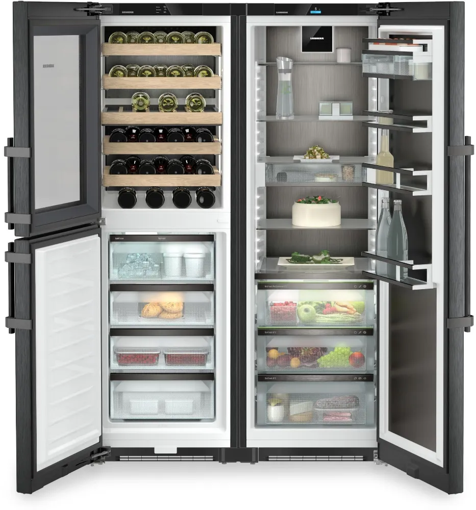 Image FRIDGE + FREEZER WITH WINE COOLER XRCbs 5295