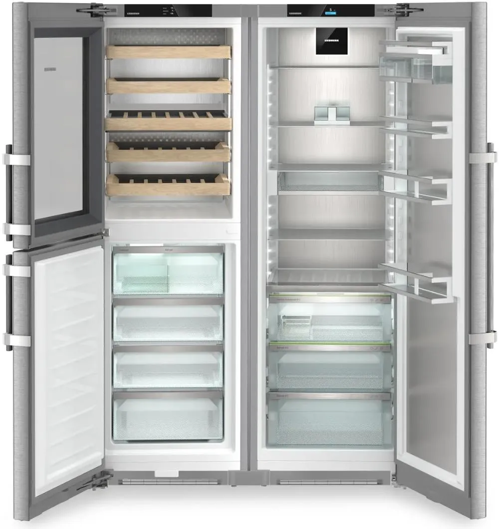 Image FRIDGE + FREEZER WITH WINE COOLER XRCst 5295