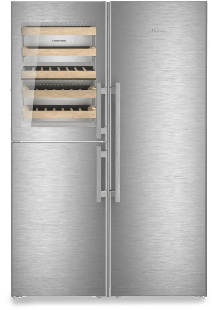FRIDGE + FREEZER WITH WINE COOLER XRCst 5295