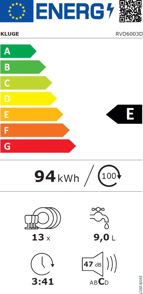 Image Dishwasher RVD6003D