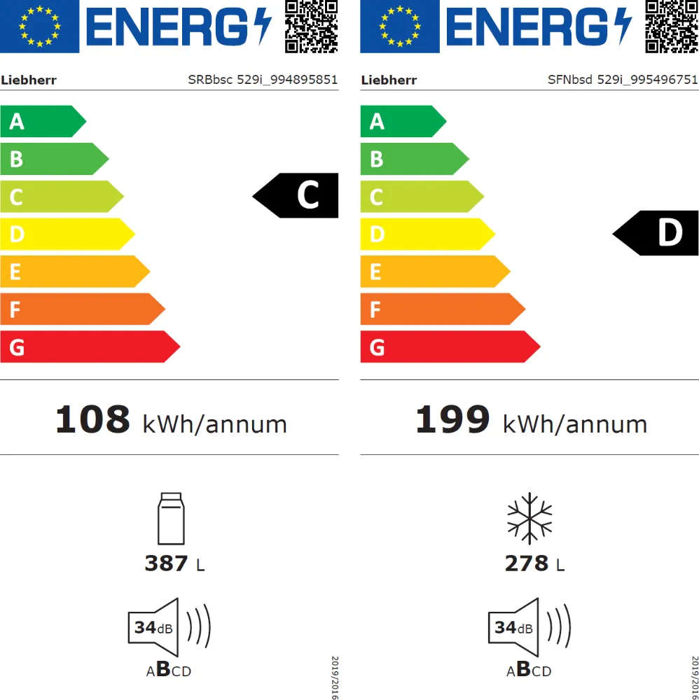 Image REFRIGERATOR + FREEZER XRFbs 5295