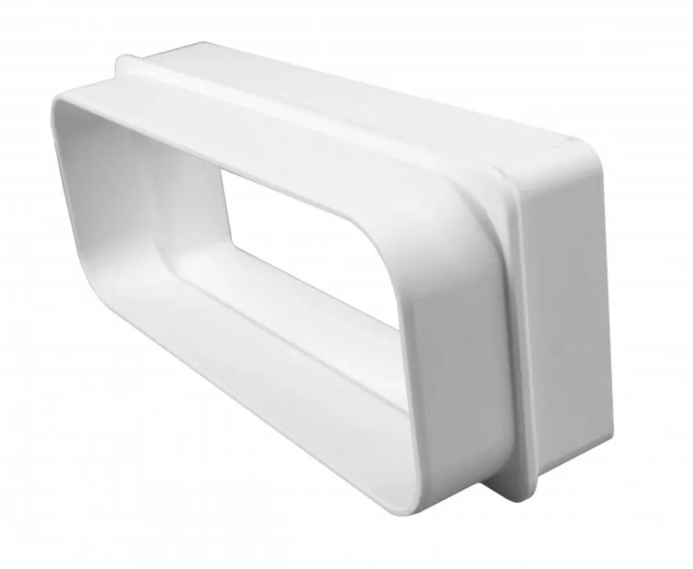 Reduction from rectangular to round ducting (NABER) 90x220