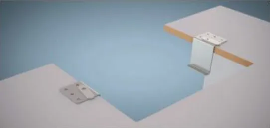 Image Horizontal mounting brackets KVS7082