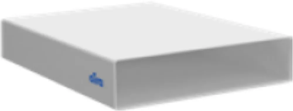 Flat channel 224x58 mm, length 0.5 m, white KVS7541