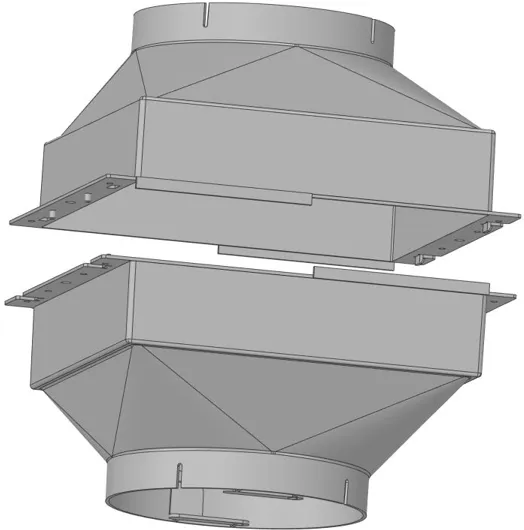 Image Filter box 2pcs - holder with Long Life FW217 carbon filter UFW100