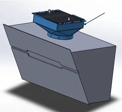 Image Filter box - holder with Long Life FW217 carbon filter UFW50