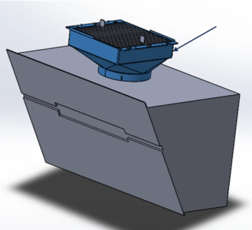 Image Filter box - holder with Long Life FW217 carbon filter UFW50