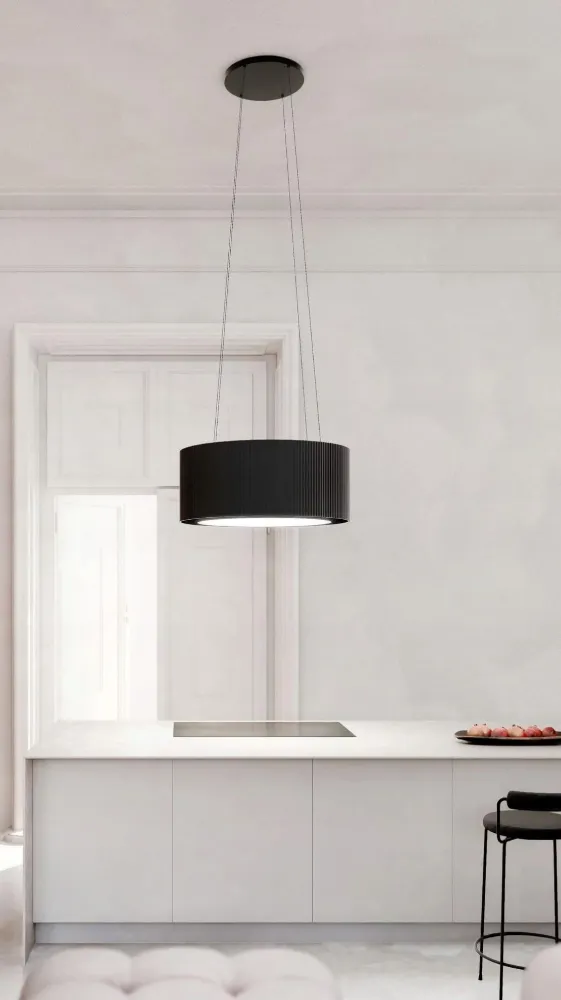 Image ISLAND HOOD MONO LIGHT 80 ECRU CDW8001E