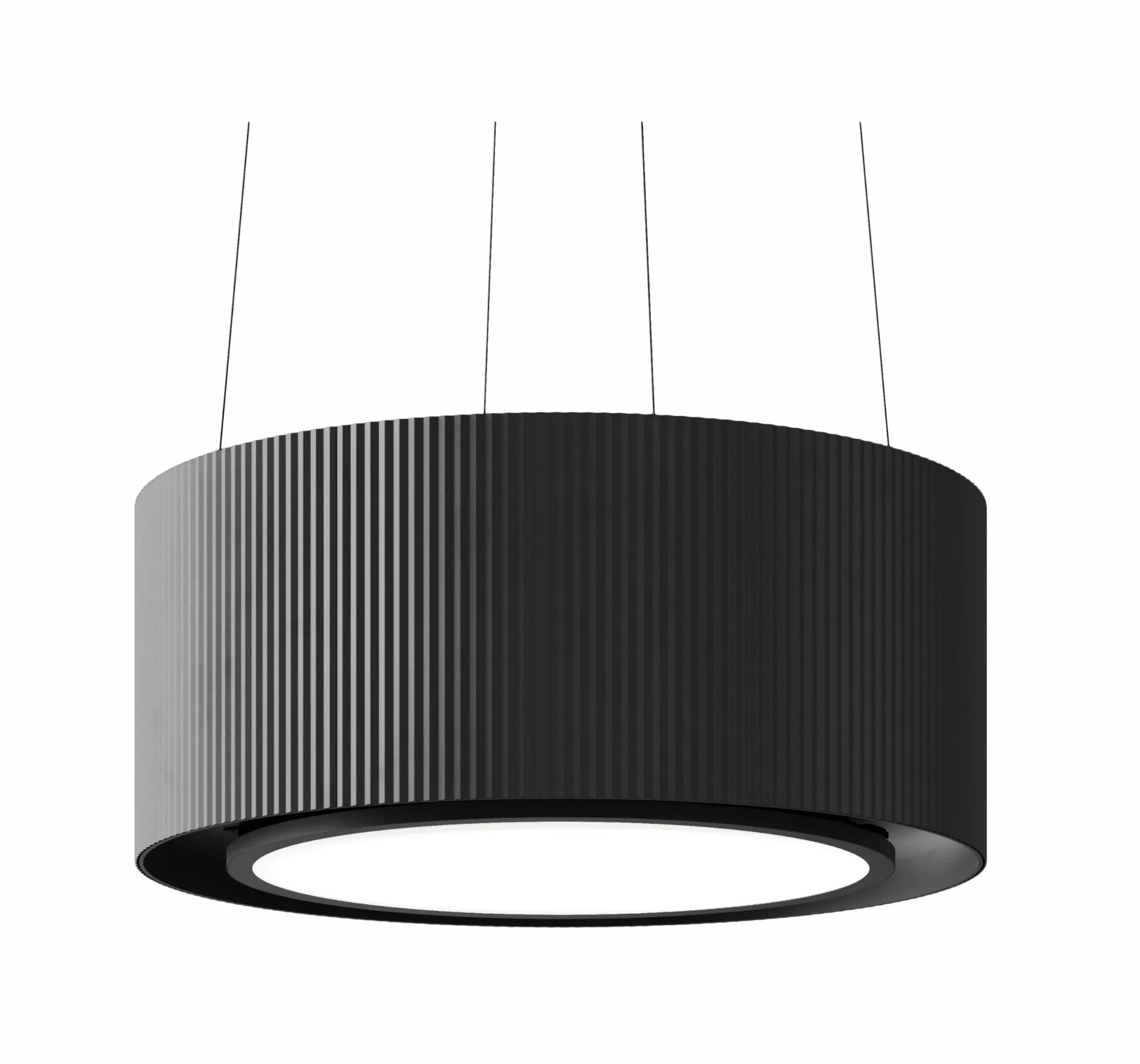 Image ISLAND HOOD MONO LIGHT 80 BLACK CDW8001C