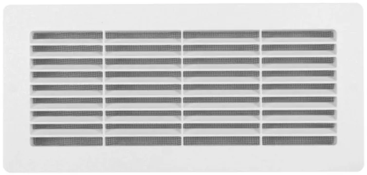 Image White grille 248x117 for flat ducting 220x90 KVS290119W