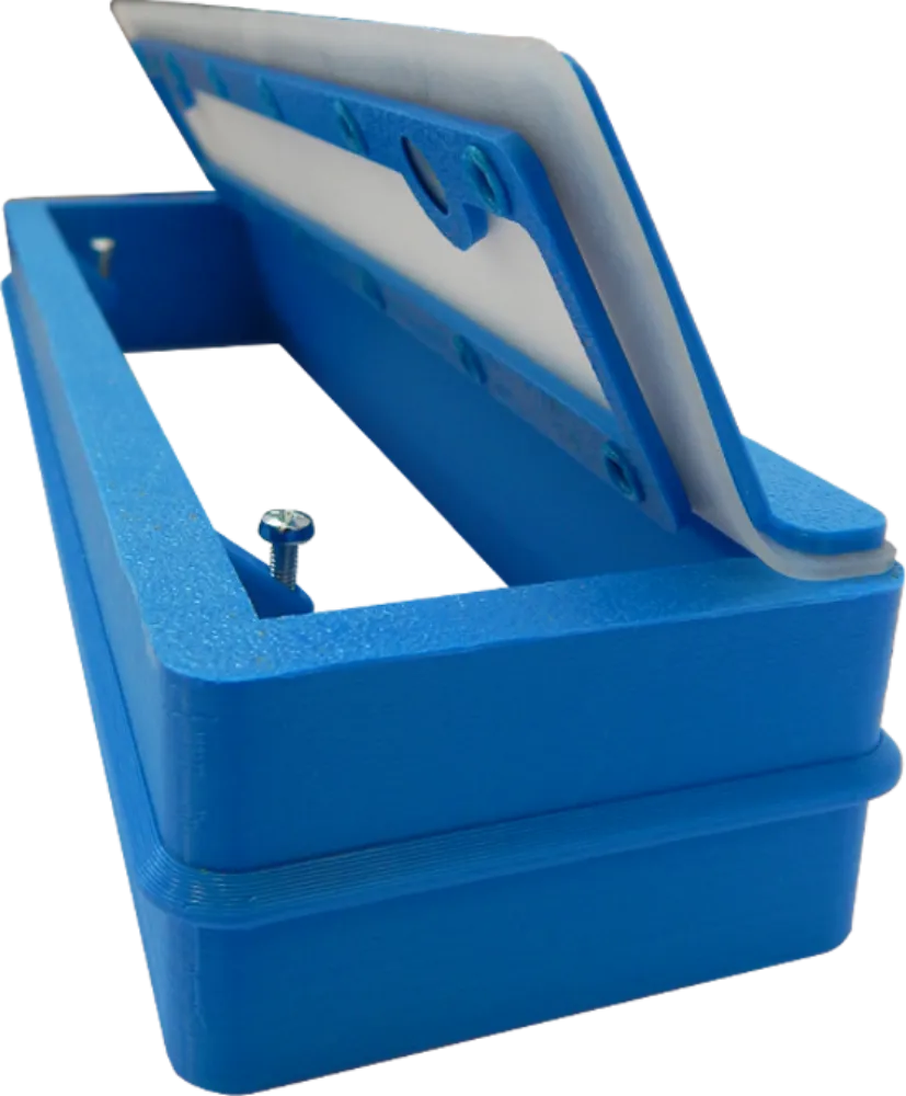 Image Square horizontal odor-proof flap with magnet for hoods