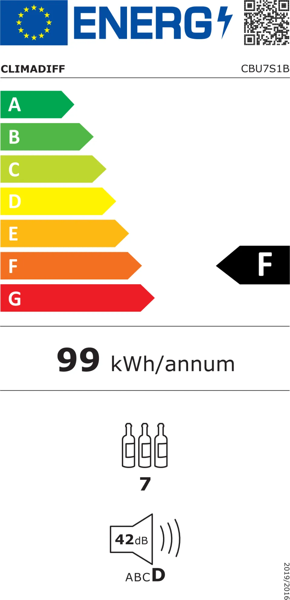 Image Wine cabinet CBU7S1B