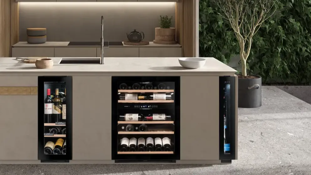 Under-counter wine coolers