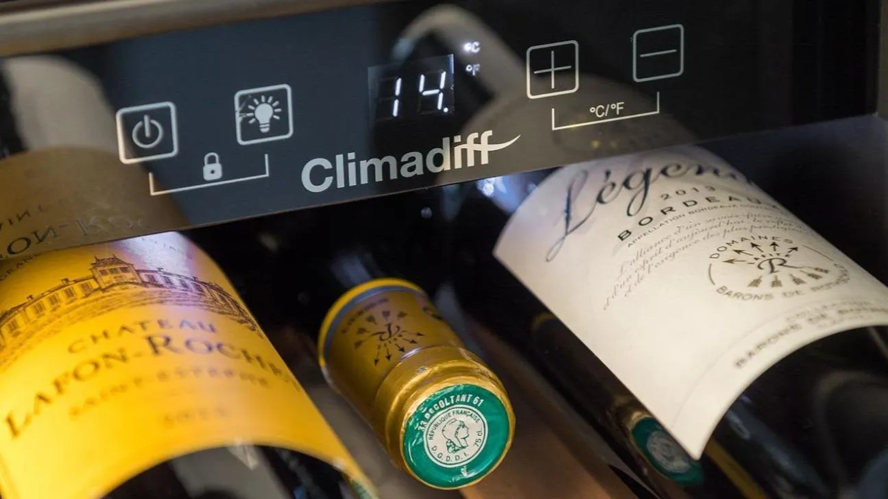 Under-counter wine coolers