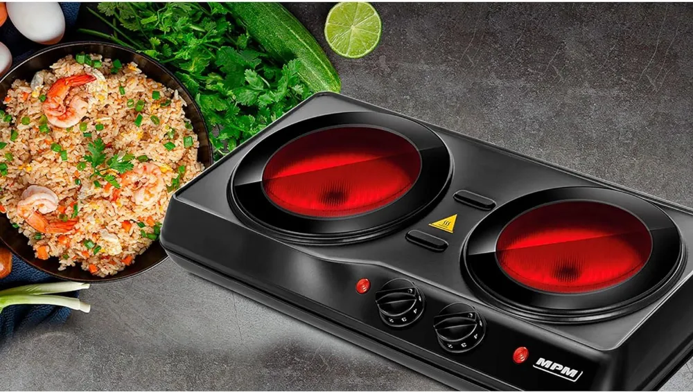 Image Dvouplotýnkový vařič  MPM MKE-21