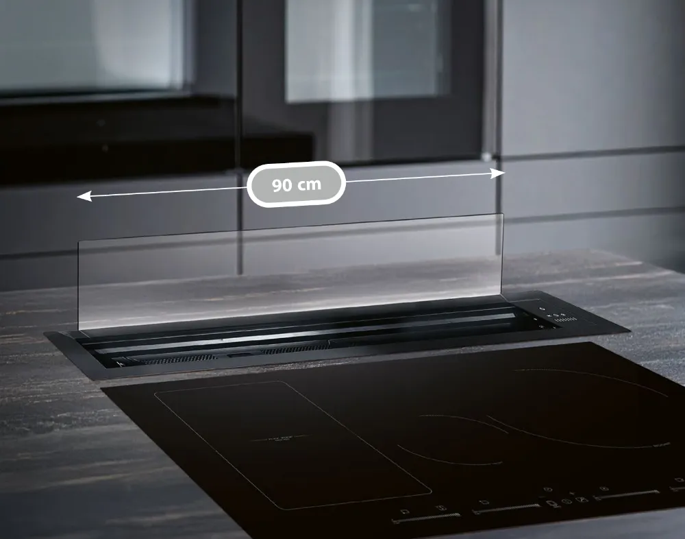 Extractor hood with pull-out panel KLD9500BLG