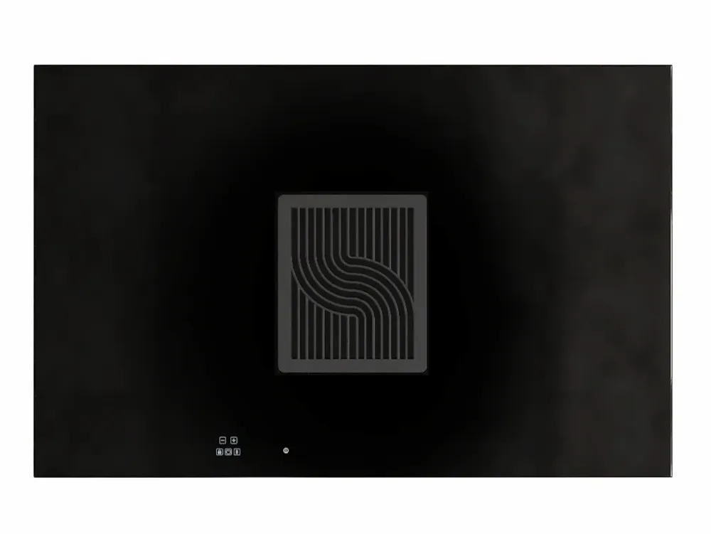 Integrated in the cooktop