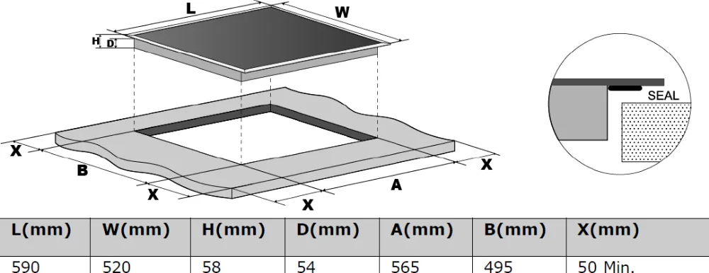 Image INDUCTION HOB KPI6032BP