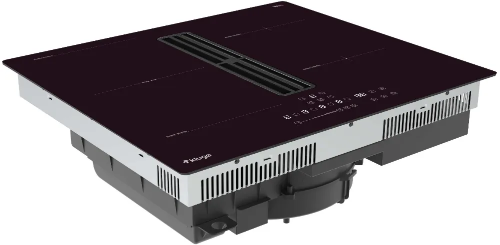 Image INDUCTION HOB WITH INTEGRATED EXHAUST HOOD KHI6000B