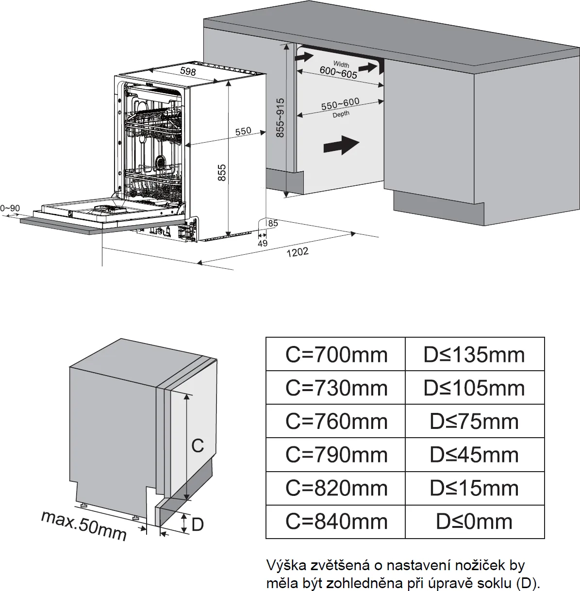 Image Built-in dishwasher KVD6300XL