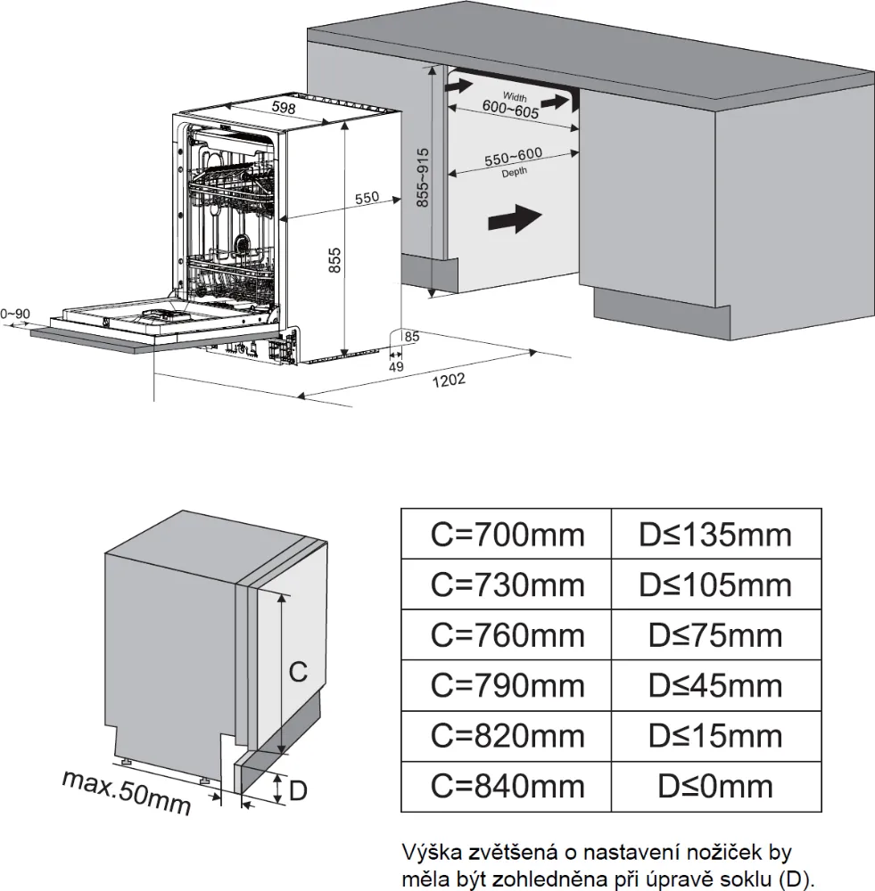 Image Built-in dishwasher KVD6300XL