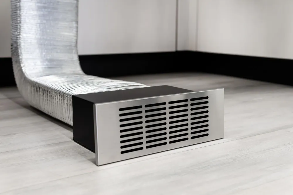 Image Induction hob with integrated extractor hood KHI8000B