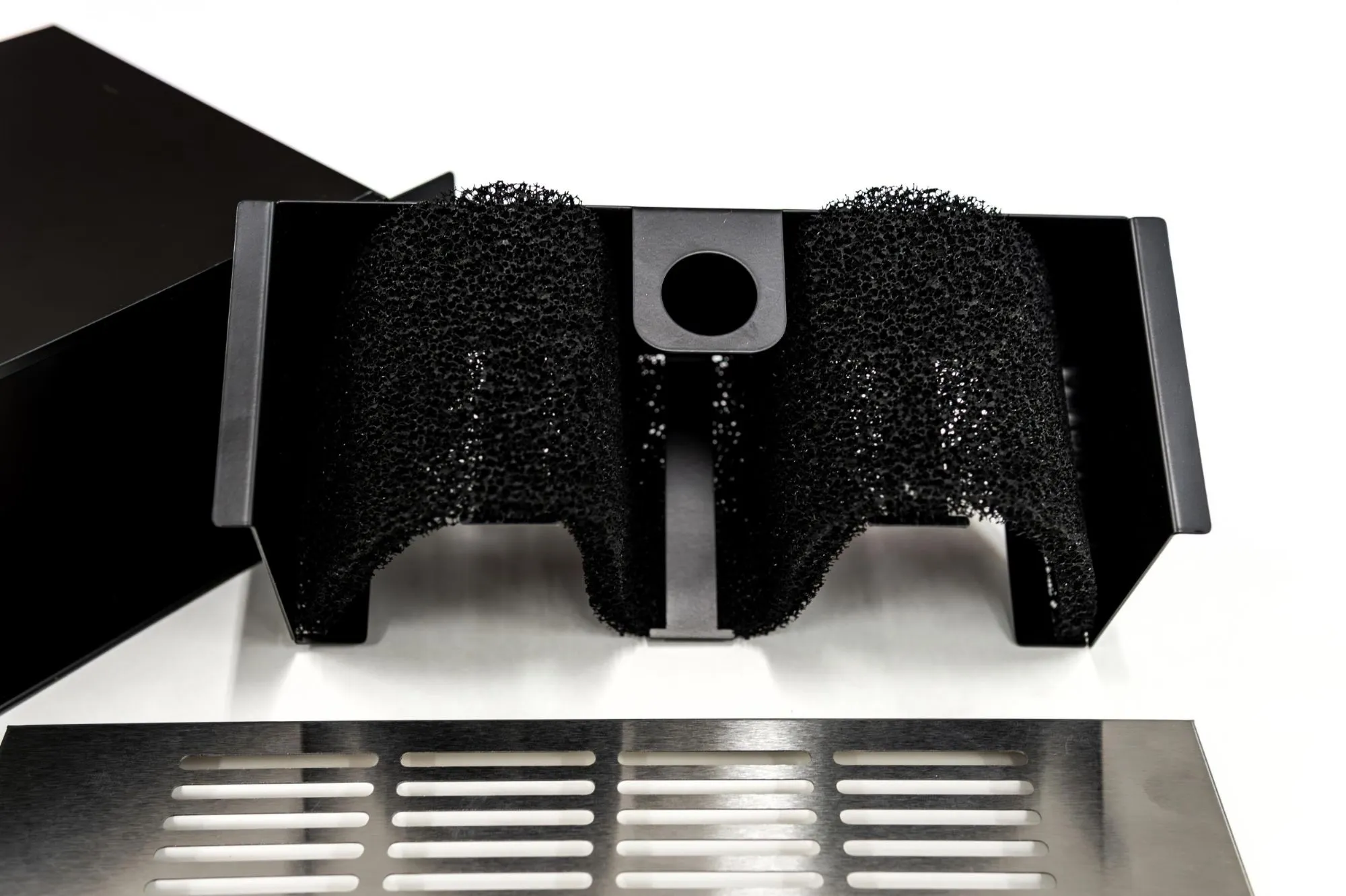 Image Induction hob with integrated extractor hood KHI8000B