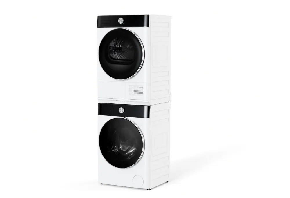 Image Washing machine–tumble dryer stacking kit with drawer SKD04